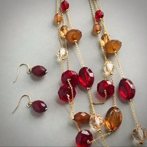 Avon Jewelry Set 1990s–2000s | Necklace & Earrings